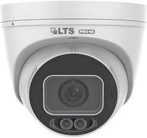 LT Security Inc. VSIP3C82W-28MDA 8MP LED WDR 3D-DNR Outdoor Network Ultra265 PoE Eyeball Camera with 2.8mm Lens, Metal