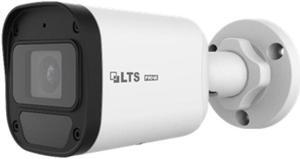 LT Security Inc. VSIP8342W-28MDA 4MP Smart IR WDR 3D-DNR Outdoor Network Ultra 265 PoE Bullet Camera with 2.8mm Lens, Metal