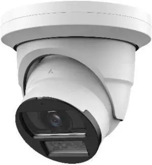 LT Security Inc. LXIP3C122WI-28MDA PRO-X 12MP IR WDR 3D-DNR Outdoor Network H.265 PoE Turret Camera with 2.8mm Lens, Metal/Plastic
