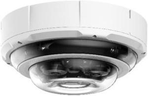 LT Security Inc. LXIP7553W4-SZ12 PRO-X 5MP IR WDR 3D-DNR Outdoor Network H.265 PoE Dome Camera with 2.8mm Lens, Metal/Plastic