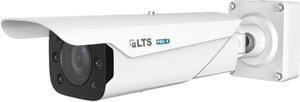 LT Security Inc. LXIP9943LPR-50R PRO-X 4MP IR WDR 3D-DNR Outdoor Network H.265 PoE Bullet Camera with 2.8mm Lens, Metal/Plastic