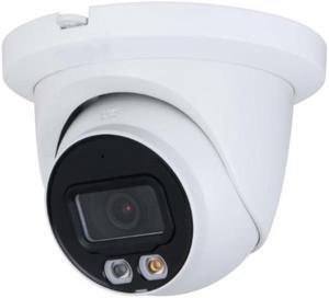 ENS HNC3IV389TM-IRASPV/28 Diamond 8MP IR WDR 3D-DNR Outdoor Network H.265+ PoE Turret Camera with 2.8mm Lens, Metal/Plastic