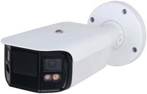 ENS HNC5I789-M1N1-36-E2 Diamond 4MP WDR 3D-DNR Outdoor Network H.265+ PoE Splicing Camera with 3.6mm Lens, Metal/Plastic