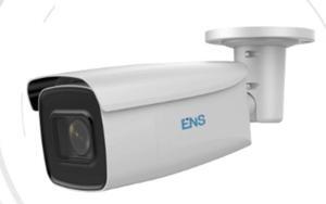 ENS  SIP44B6V/MZ28120-H 4MP IR WDR 3D-DNR Outdoor nEtwork H.265+ PoE Bullet Camera with 2.8 up to 12mm Lens,