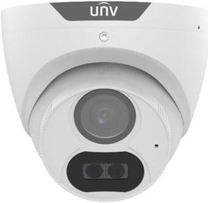 Uniview UAC-T128-ADF28MS 8MP 4K IR WDR 3D-DNR Outdoor TVI/AHD/CVI/CVBS PAL/NTSC Analog Turret Camera with 2.8mm Fixed Lens, Metal