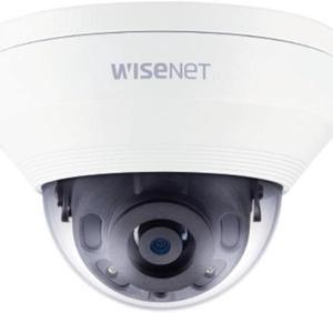 Hanwha Techwin  QNV-8020R 5MP IR WDR Outdoor Network H.265 PoE Dome Camera with 4mm Lens,Aluminium