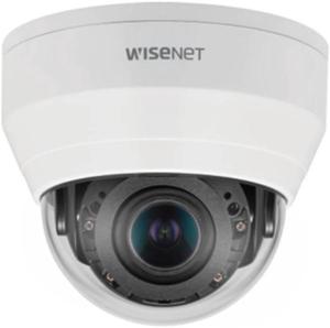 Hanwha Techwin QNV-8010R 5MP IR WDR Outdoor Network  H.265 PoE Dome Camera with 2.8mm Lens, Aluminium