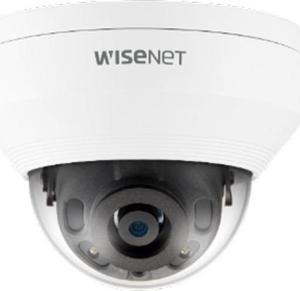 Hanwha Techwin QNV-7022R 4MP IR WDR Outdoor Network H.265 PoE Dome Camera with 4mm Lens, Aluminium
