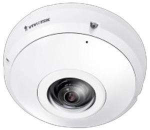 VIVOTEK Inc.  FE9191-H-V2 12MP IR WDR 3D-DNR Outdoor Network H.265 PoE Fisheye Camera with 1.22 Lens, Metal
