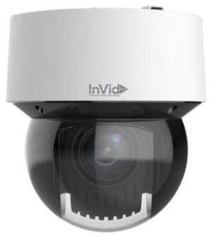 InVid Tech VIS-P4DRPTZ16XIRNH-AI 4 Megapixel Starlight IP Plug & Play, Indoor/Outdoor PTZ Dome Camera with 16X