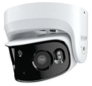 InVid Tech PAR-P8PAN180NH-WL 8 Megapixel Network Outdoor Bullet Camera with 3.5mm Lens