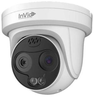 InVid Tech SEC-P5TXIR4TH2 5 Megapixel IP Plug & Outdoor Turret Camera, Built-in Mic + Speaker