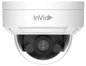 InVid Tech PAR-P8DRIR28NH 8 Megapixel Network IR Outdoor Dome Camera with 2.8mm Lens