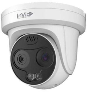 InVid Tech SEC-P5TXIR4THERMAL 5 Megapixel Network IR Outdoor Dome Camera with 3.5mm Lens
