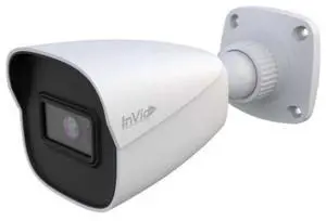 InVid Tech PAR-P5BIR28-LC2 5 Megapixel IP Plug & Play Outdoor IR Mini Bullet Camera with 2.8mm Lens