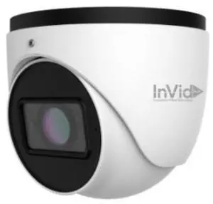 InVid Tech PAR-P5TXIRA2812NH-AI 5 Megapixel IP Plug & Play Outdoor IR Turret Camera with 2.8-12mm Len