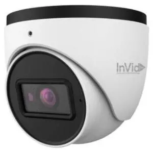 InVid Tech PAR-P5TXIR28NH-AI 5 Megapixel IP Plug & Play Outdoor IR Turret Camera with 2.8mm Lens