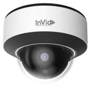 InVid Tech PAR-P5DRIRA2812NH-AI 5 Megapixel IP Plug & Play Outdoor IR Dome Camera with 2.8-12mm Lens