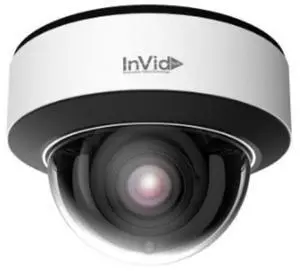 InVid Tech PAR-P5DRIRA2812-LC 5 Megapixel IP Plug & Play Outdoor IR Dome Camera with 2.8-12mm Lens