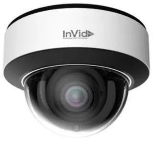 InVid Tech PAR-P5DRIR28NH-AI 5 Megapixel IP Plug & Play Outdoor IR Dome Camera with 2.8mm Lens