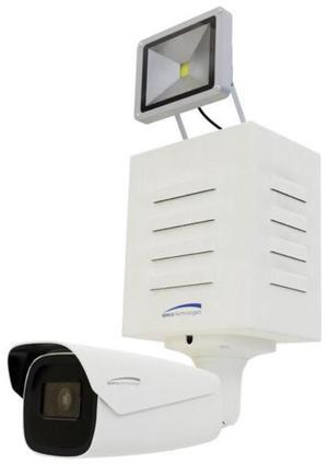 Speco Technologies DD2 Outdoor Digital Deterrent Alert Box with 4MP Network Bullet Camera, Floodlight & Siren