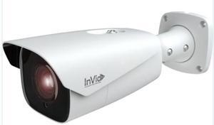 InVid Tech PAR-P2LPR722 2 Megapixel IP Plug & Play License Plate Recognition Outdoor Bullet Camera with 7-22mm Lens