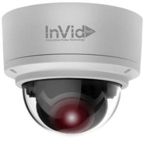 InVid Tech ELEVI-P8DRXIRA27135 8 Megapixel IP Plug & Play Outdoor IR Dome Camera with 2.7-13.5mm Lens