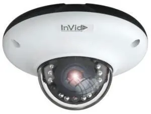 InVid Tech PAR-P4UFO28-AI 4 Megapixel IP Indoor IR Low Profile Dome Camera with 2.8mm Lens