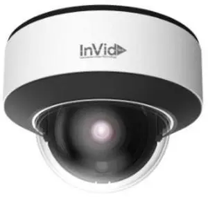 InVid Tech PAR-P4DRIR28-AI 4 Megapixel IP Plug & Play Outdoor IR Dome Camera with 2.8mm Lens