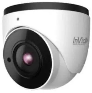 InVid Tech PAR-P5TXIR28LC 5 Megapixel Outdoor Network Plug and Play IR Turret Camera, 2.8mm Lens
