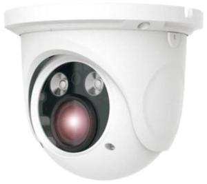 InVid Tech PAR-VARITURRETA 1080p TVI / AHD / CVI / Analog Outdoor IR Turret Camera, 2.8-12mm Lens