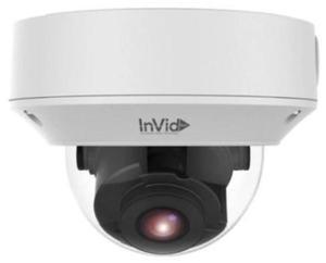 InVid Tech VIS-P4DRXIRA2812LC 4 Megapixel Day/Night Outdoor IR Rugged Dome Camera, 2.8-12mm Lens