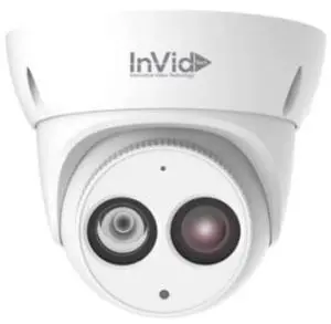 InVid Tech ULT-P4TXIR28SP 4 Megapixel Day/Night Outdoor IR Turret Camera, 2.8mm Lens