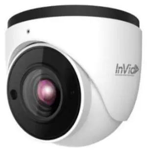 InVid Tech PAR-P5TXIRA3312N 5 Megapixel Network IP Plug & Play Outdoor IR Dome Camera, Facial Recognition, 3.3-12mm Lens