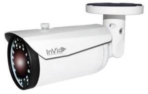 InVid Tech PAR-ALLBIRA650D 2 Megapixel TVI/AHD/CVI/Analog Outdoor IR Bullet Camera, 6-50mm Lens