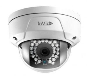 InVid Tech ULT-P4DRIR4N 4 Megapixel Network IR Outdoor Dome Camera, 4mm Lens