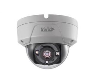 InVid Tech ULT-C2DRIR28 2 Megapixel TVI Outdoor IR Vandal Dome Camera, 2.8mm, White Housing