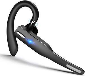 Wireless Bluetooth 5.1 Earpiece Headset Dual Mic Earbud Noise Cancelling
