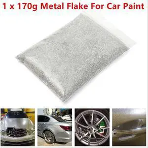 Paiying 6oz 0.016" Silver Glittering Car Paint Powder Flake Additive Decoration US Stock