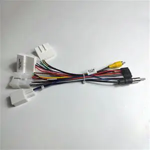 Yingshan 1 x 16 PIN Stereo Radio Receiver Wire Wiring Cable Harness Connector for Toyota
