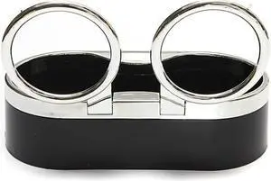 Acaigel 1x Dual Adjustable Folding Drink Cup Holder For Car Boat Marine RV Truck SUV Van