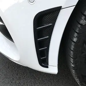 Yingshan Universal Car Side Fender Wheel Arch Eyebrow Cover Protector Sticker Gloss Black