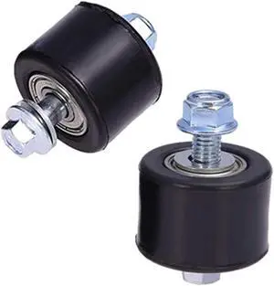 Yingshan Upper & Lower Swingarm Chain Roller w/ Dual Bearings Bolts For Yamaha Raptor YFM