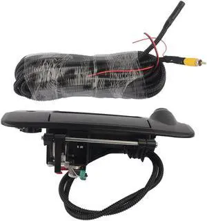 Furulu Tailgate Handle with Rearview Reversing Backup Camera For 2007-13 Toyota Tundra