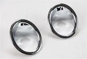 Acaigel ABS Plastic Chrome Front Fog Light Lamp Cover Trimx2 For Ford Explorer 2011-2015 Acaigel ABS Plastic Chrome Front Fog Light Lamp Cover Trimx2 For Ford Explorer 2011-2015