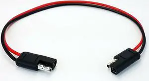Paiying 5Pcs 18 Gauge 2 Pin Quick Disconnect Wire Harness - Sae Connectors For Car Auto