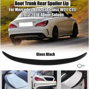 Acaigel Gloss Black Rear Trunk Spoiler For 13-18 Mercedes C117 W117 CLA200 CLA250 CLA45