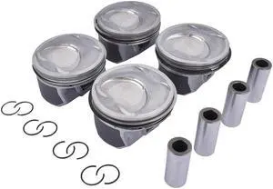 Acaigel Engine Piston & Pin & Snap Ring Kit STD For Hyundai Sonata Kia Optima G4KJ 2.4L Engine