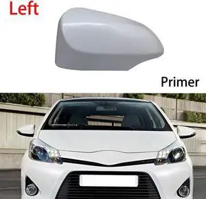 Acaigel Rear View Side Mirror Cover Cap Shell Left Driver For 2011-2019 Toyota Yaris