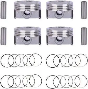 Acaigel 4 sets STD Piston & Rings Kit for Hyundai Kia Accent Rio 1.6L 2012-2016